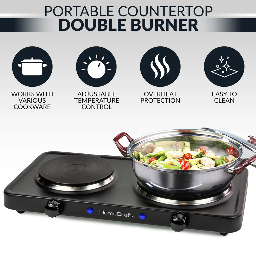 Double Burner Hot Plate G61697