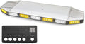 LED Rooftop Emergency Warning Strobe Light Bar Amber White W426