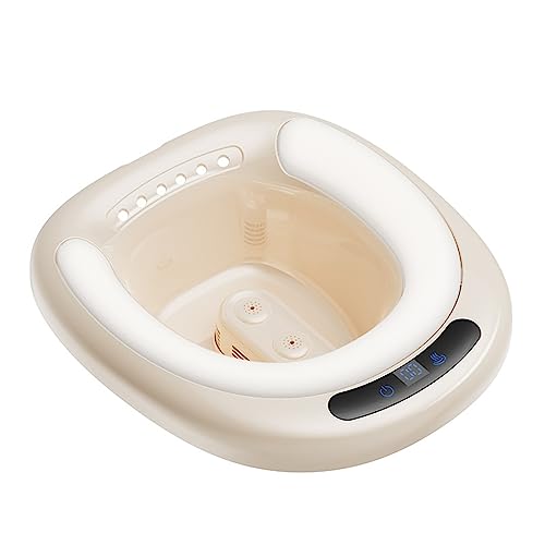 Light Tan PVC Sitz Bath Tub C8372