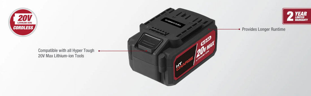 20V Max 4.0Ah Lithium-Ion Battery Pack V1215
