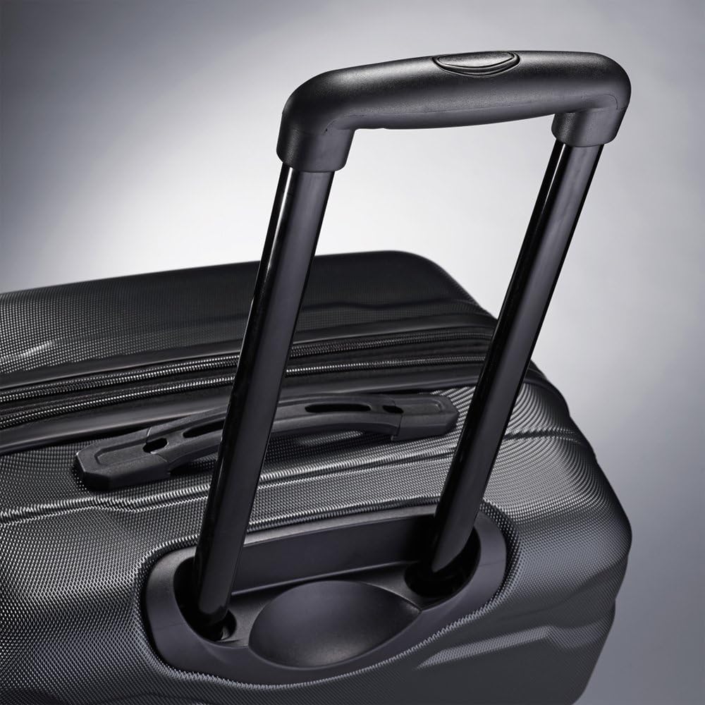 Black Hardside Spinner 2-Piece Luggage Set 24 Inch and 20 Inch E31014