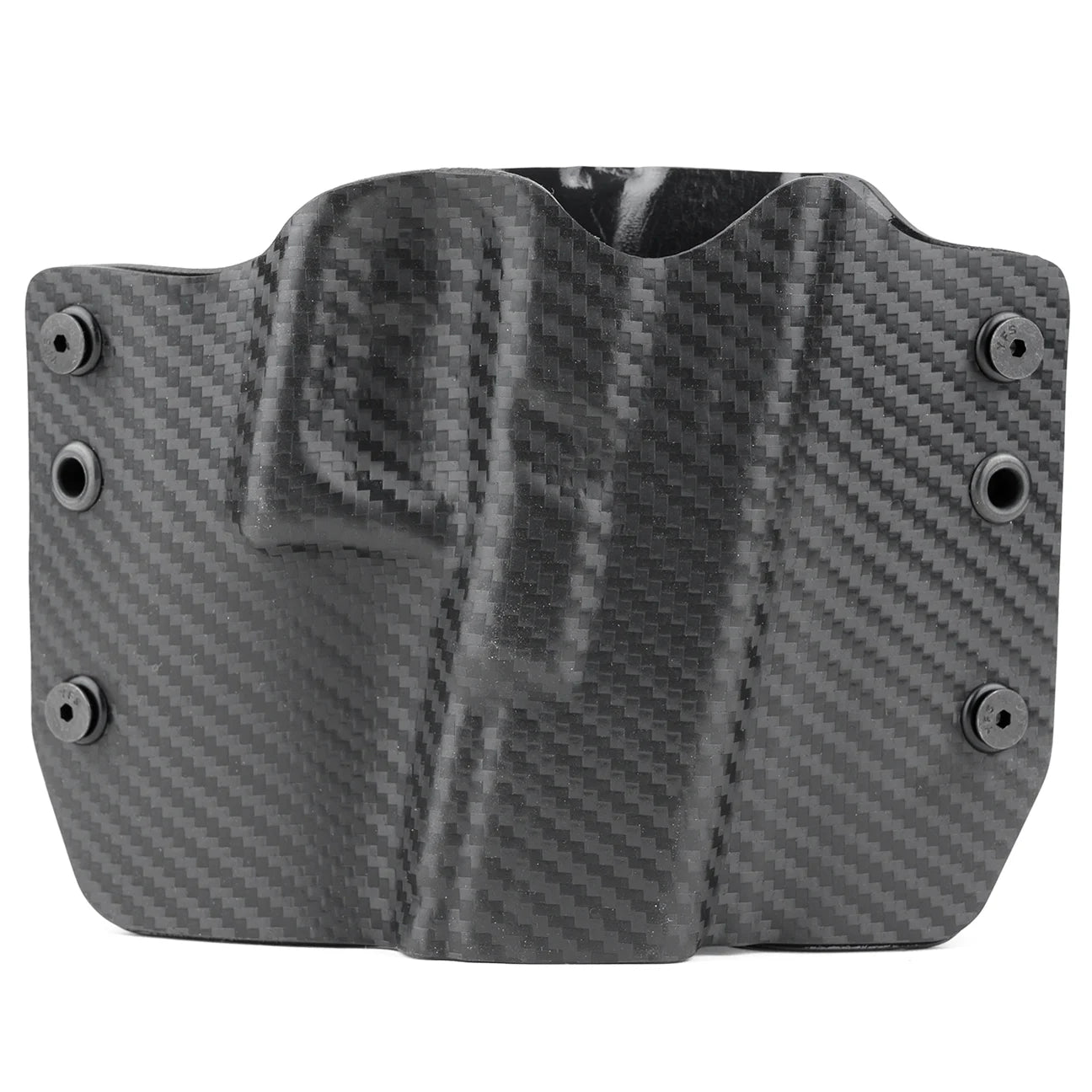 Black Carbon Fiber OWB Kydex Gun Holster D951