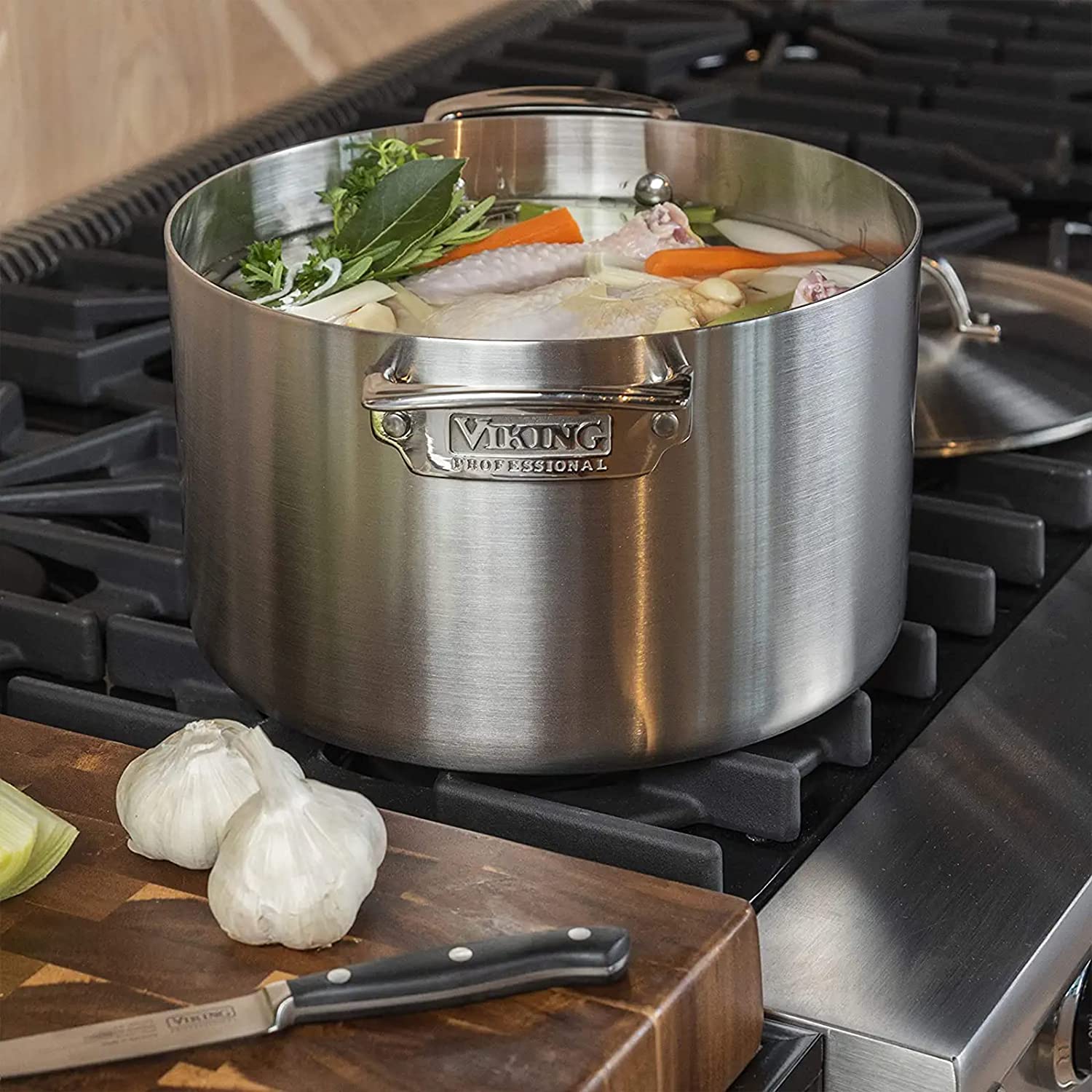 10 Piece 5-Ply Stainless Steel Cookware Set K550