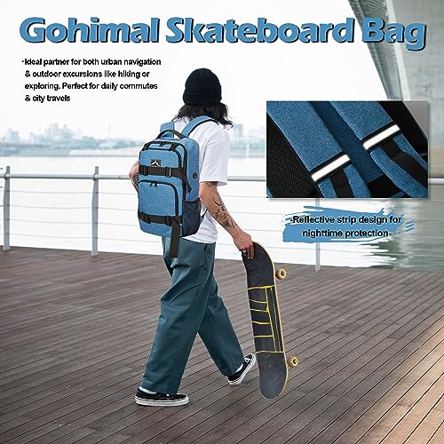 Skateboard Backpack Sports Backpack Laptop Bag C962