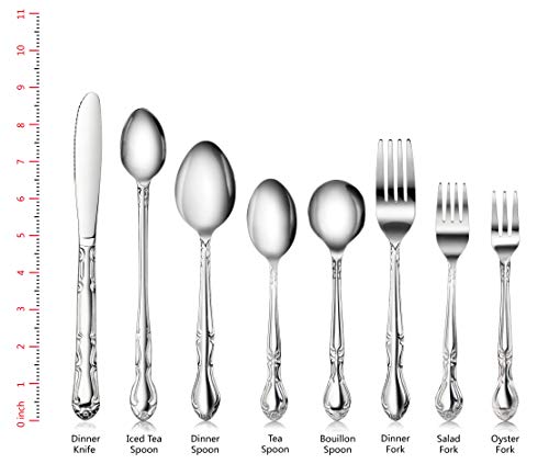 60 piece Stainless Steel Flatware Set N371
