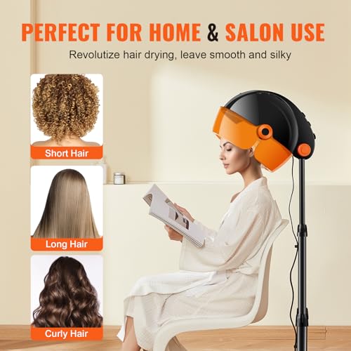 1875W Ionic Bonnet Hair Dryer with Timer S609220