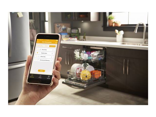 Sunset Bronze Built-in Dishwasher L64417