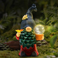 10.2'' Solar Gnomes Garden Statues with LED Light C131471