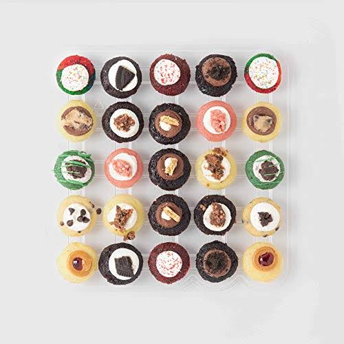 Assorted Bite-Size Cupcakes, 12 Flavors A656