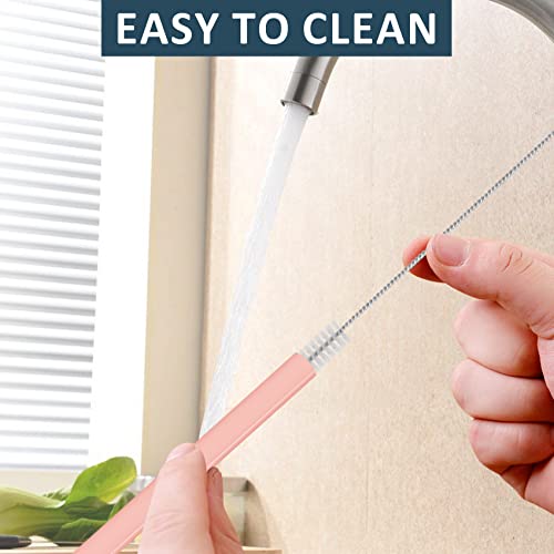 3pcs Reusable Straws with Cleaning Brush I59441