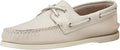 White 2-Eye Boat Shoe L519
