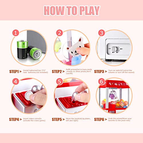 Mini Arcade Claw Machine Toy O158765
