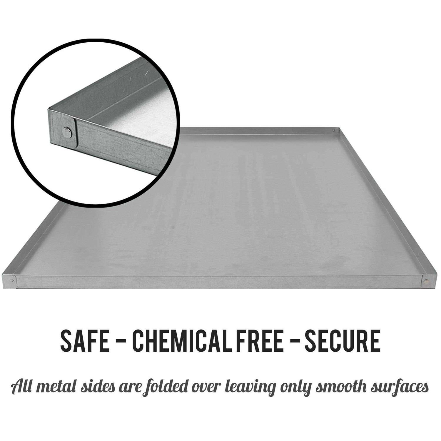 Galvanized Metal Tray C4159