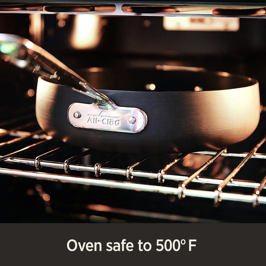 12-Inch Hard Anodized Nonstick Fry Pan with lid B150