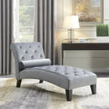 Button Tufted Chaise Lounge Sofa G2960