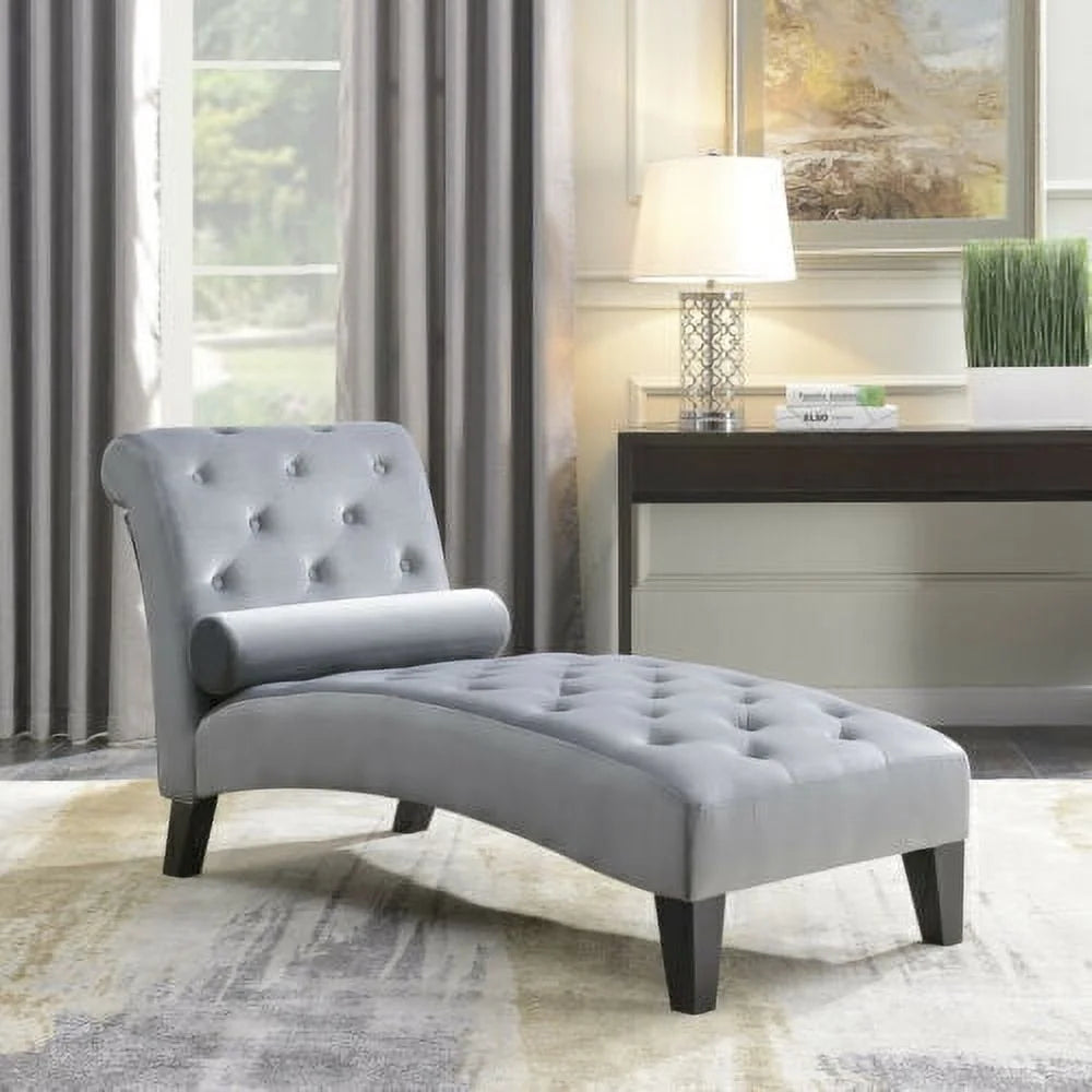 Button Tufted Chaise Lounge Sofa G2960