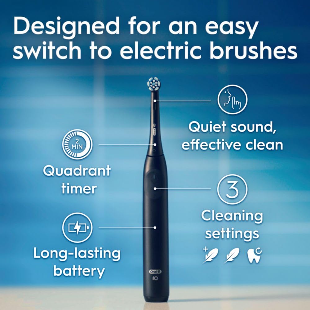 Pure White Rechargeable Electric Toothbrush with 1 Brush Head E66436