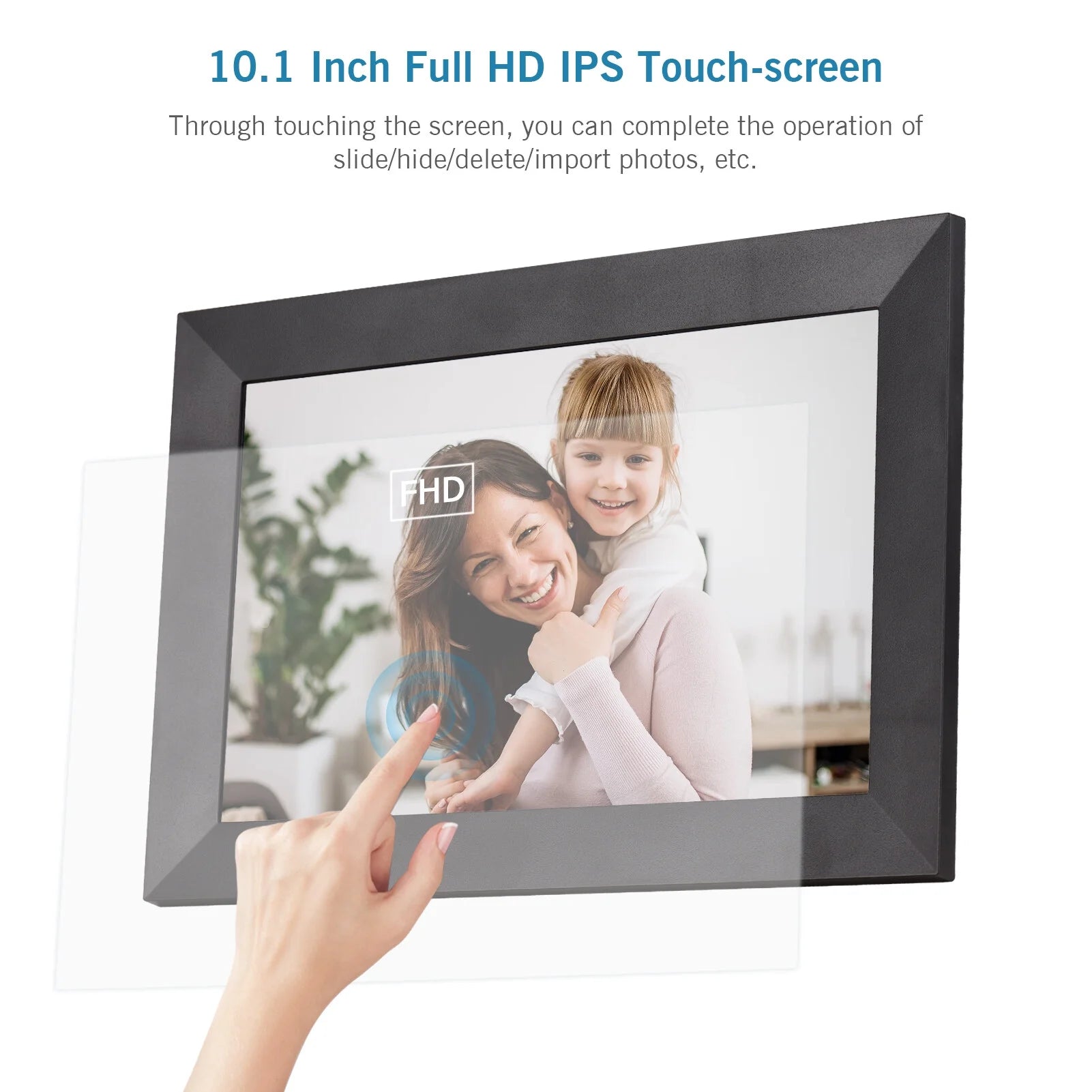10.1 Inch Smart WiFi Digital Picture Frame E2208