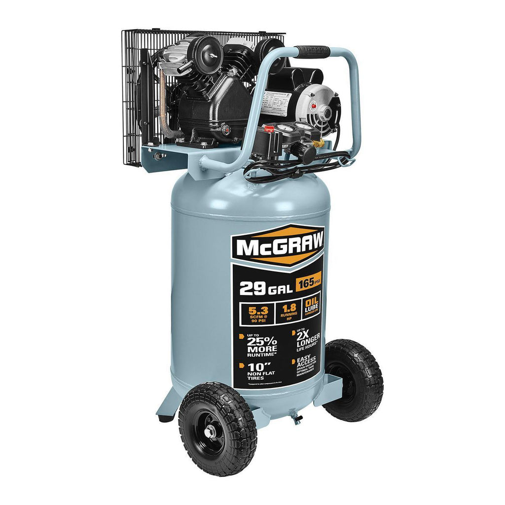 29 Gallon 165 PSI Oil-Lube Belt Drive Air Compressor N252