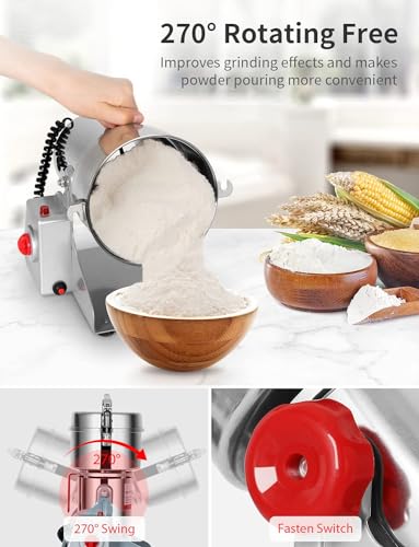 304 Stainless Steel Electric Grain Grinder Mill B49033