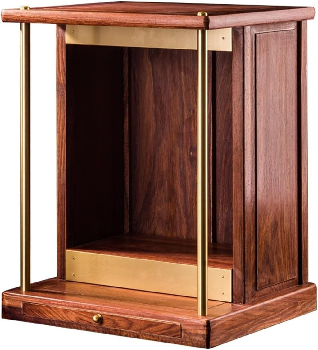 Rosewood Solid Wood Hanging Wall Shelf K46944