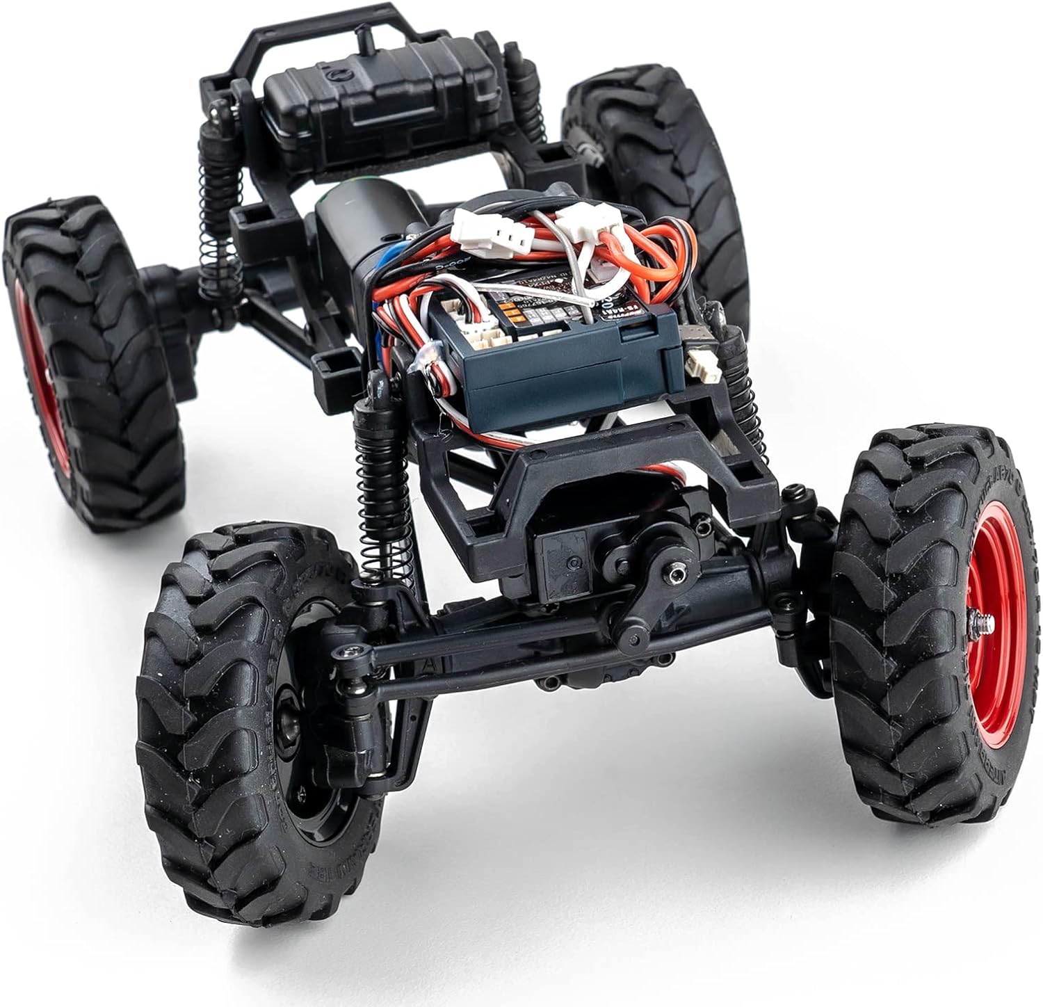 1/24 Scale 4WD RC Crawler Car (Red) M43637