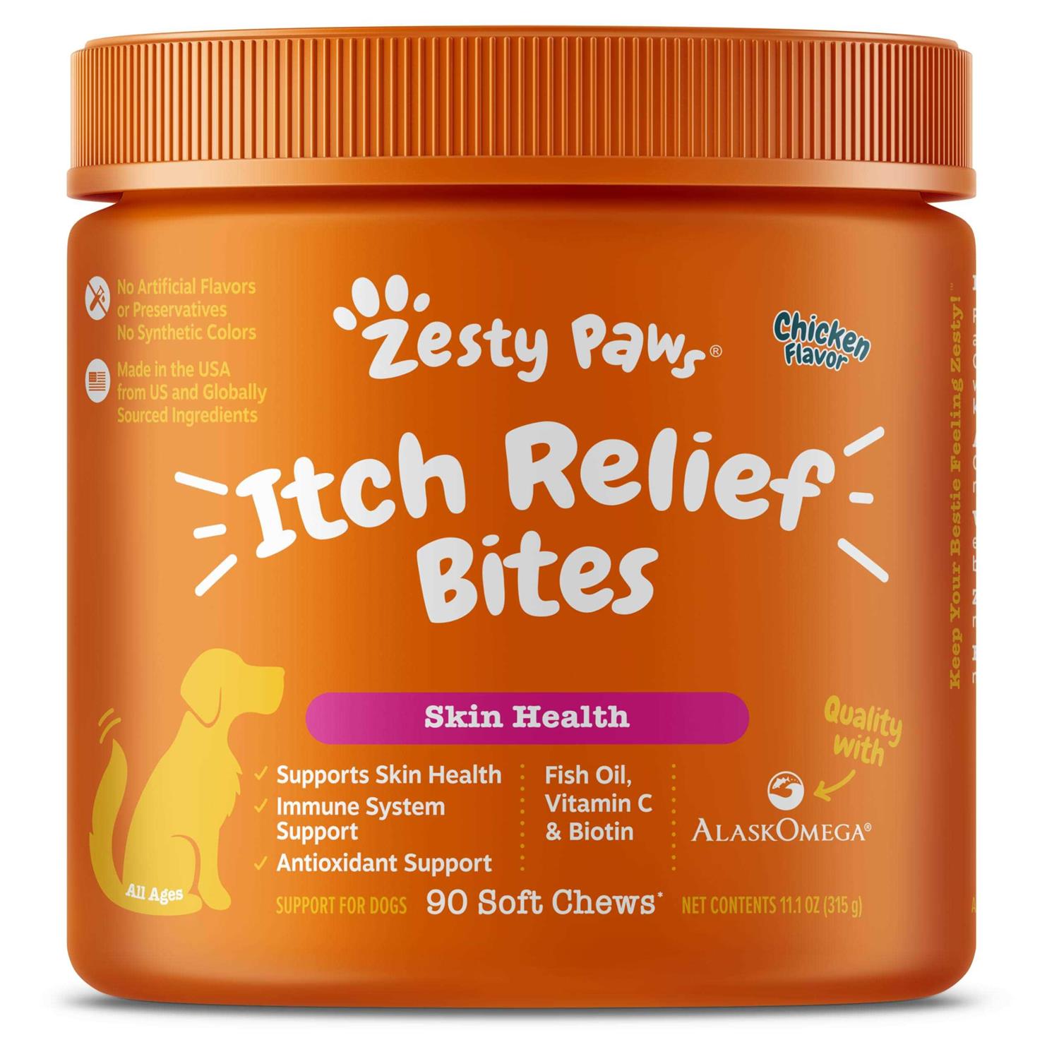 Chicken Flavored Soft Chews Supplement for Dogs N106