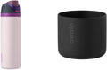 32oz Insulated Stainless Steel Water Bottle with Silicone Boot (Black) N4158