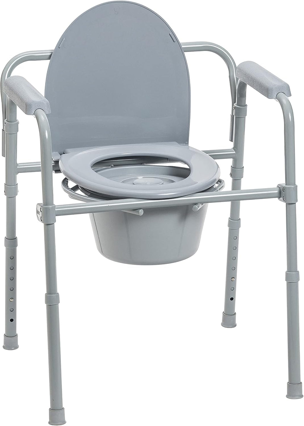 Folding Transport Wheelchair with Full Arms and Removable Swing-Away Footrest M468705