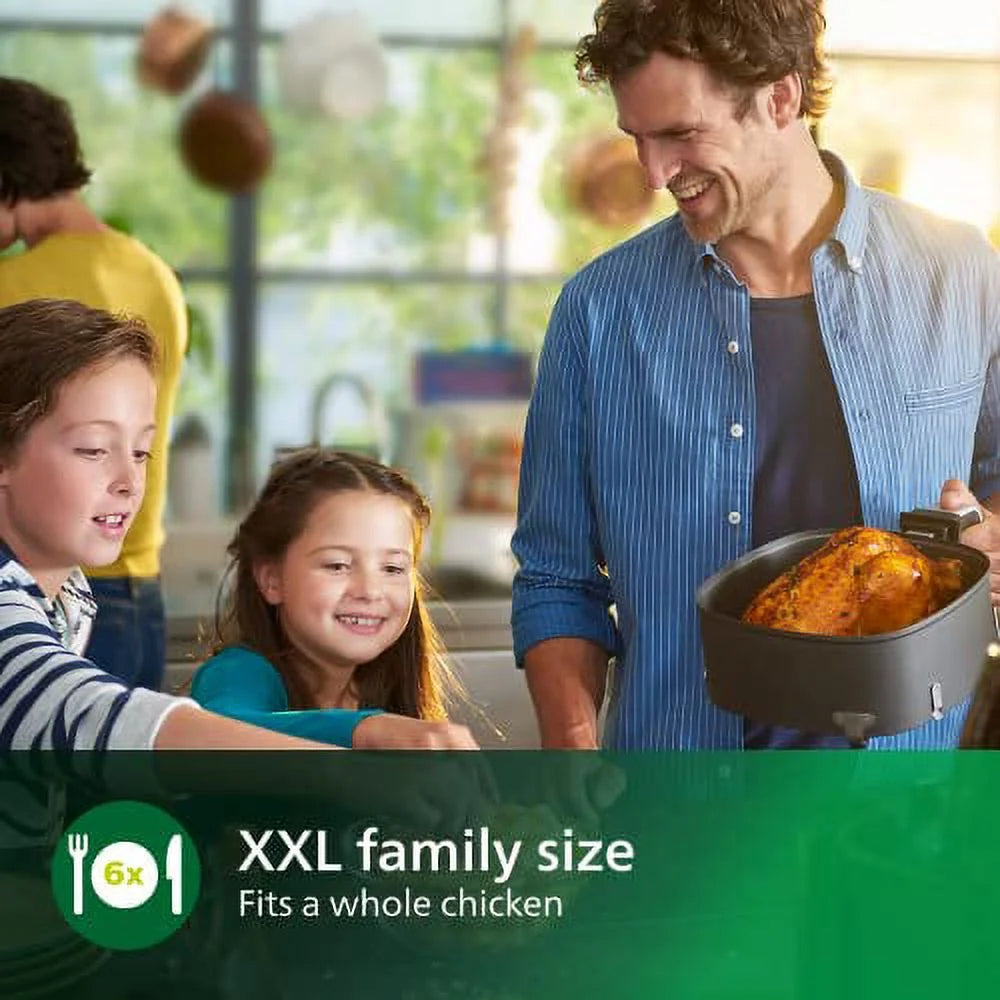 Black 3lb 7qt Airfryer X23373