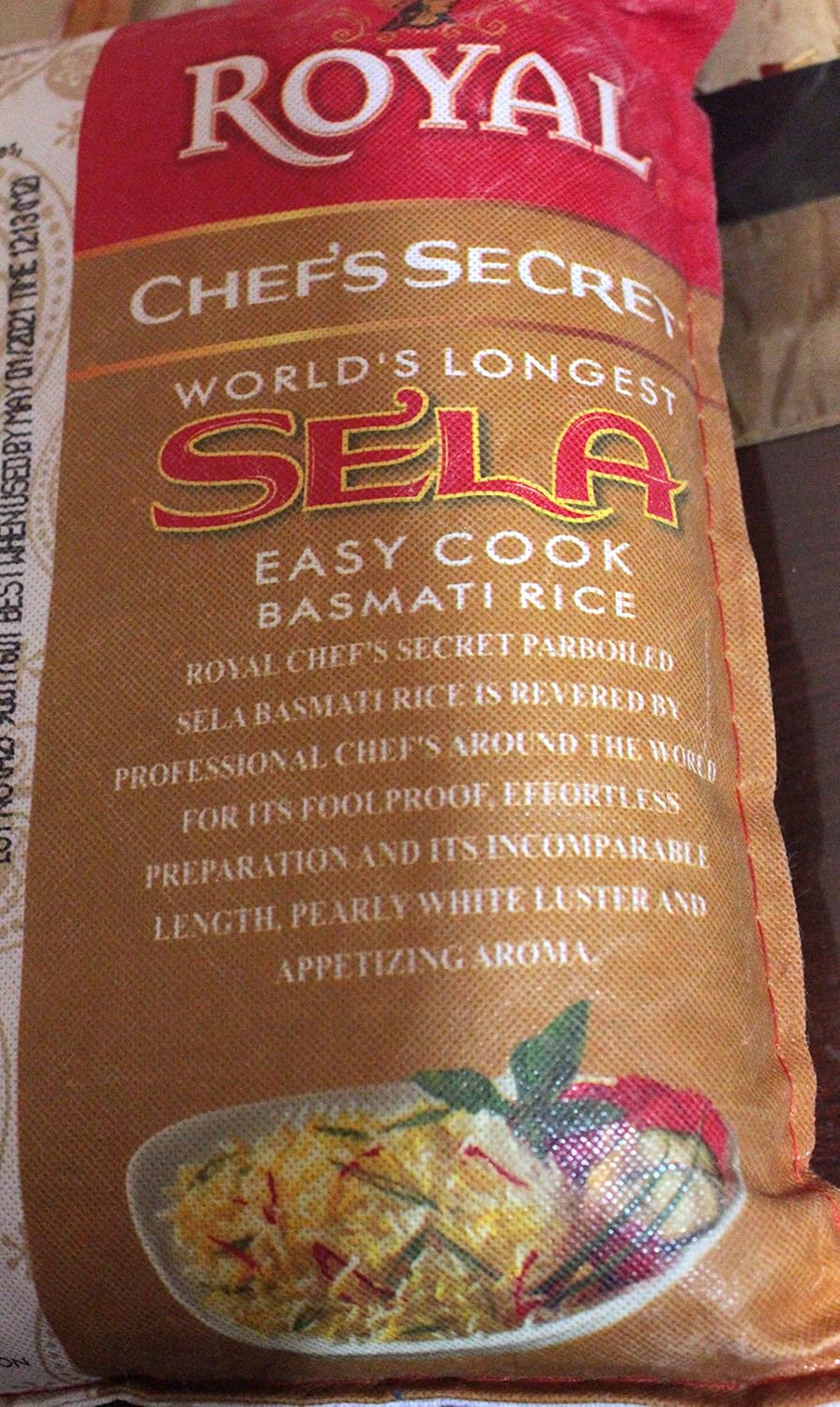 20 lbs Basmati Rice (2 Bags 10 lbs Each) U3622