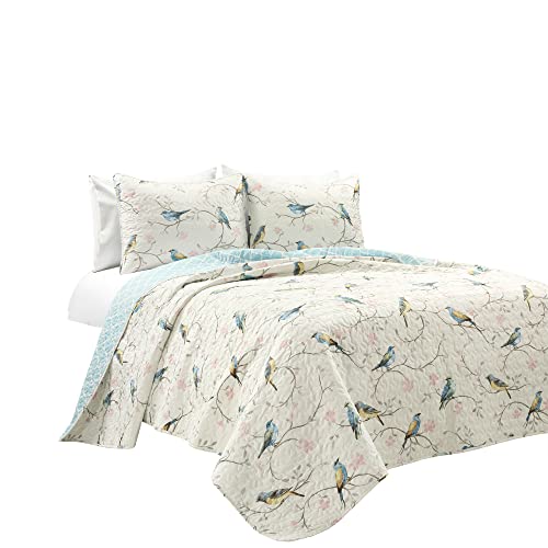 Oversized 3 Piece Reversible Quilt Set, Full/Queen G530958