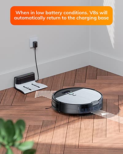 Robot Vacuum and Mop Combo with Self Emptying Station, LiDAR Navigation Q77703