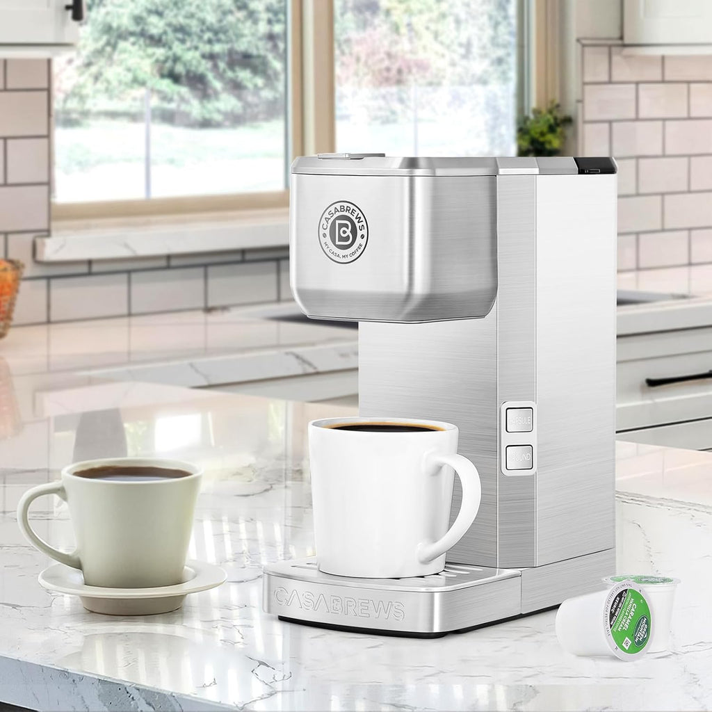 Stainless Steel K Cup Coffee Maker Y95180