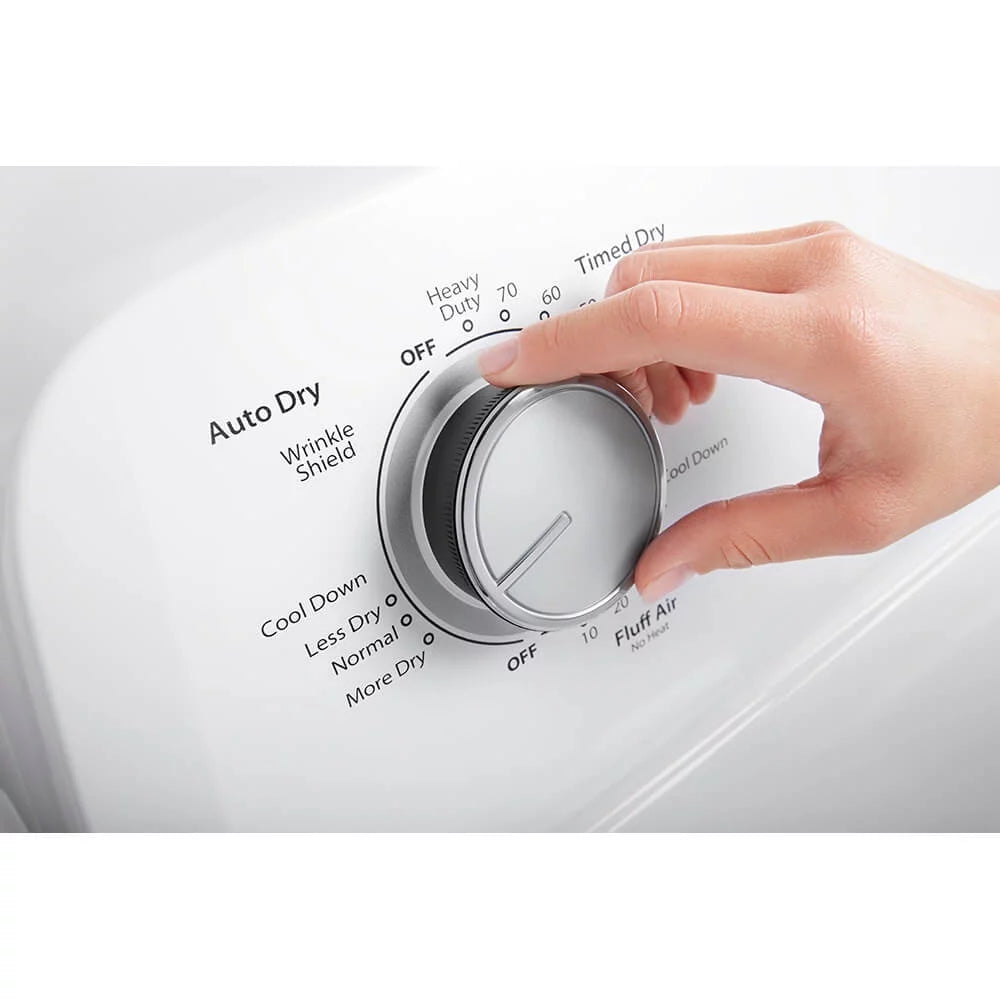 7.0 Cu. ft. Auto Dry Gas Dryer White F341