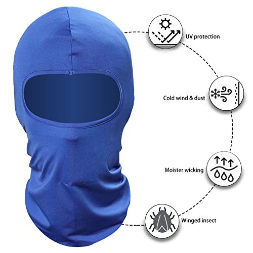 Pack of 3 Ski Sun Mask Windproof Sunscreen Motorcycle Helmet Balaclava Face Masks G4351