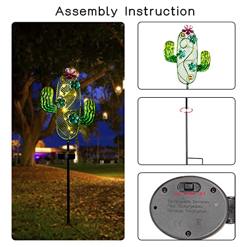 Metal Hummingbird Garden Stake Lights X107