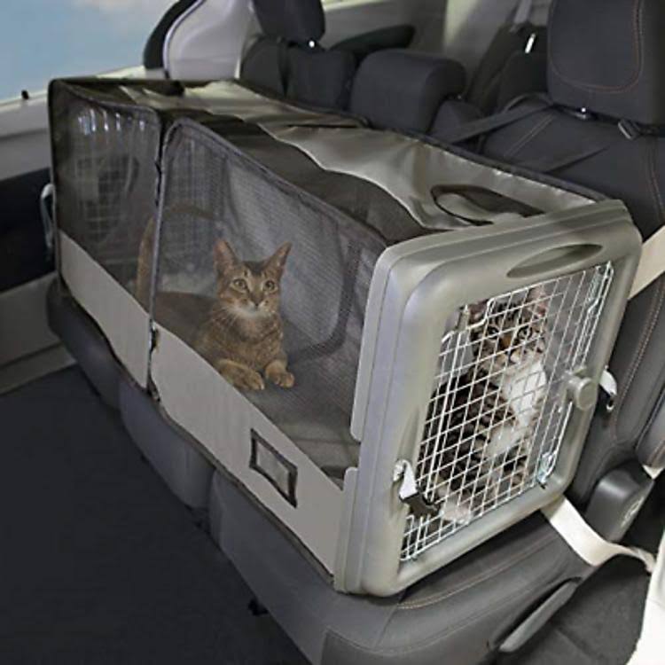 Gray Pop Open Pet Crate L4240