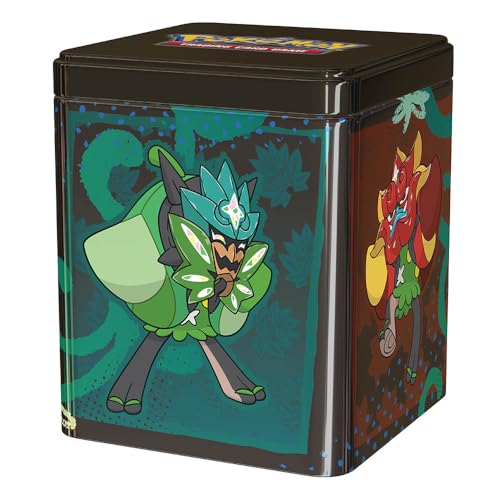 Pokemon TCG Stacking Tin - 3 Packs, Stickers C97861