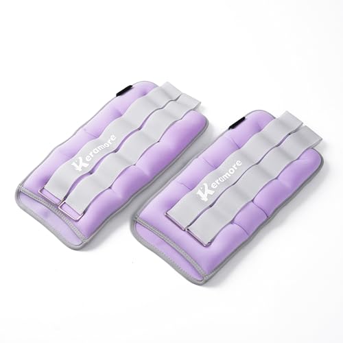 Ankle Weights, 1 Pair, 1/2/3/4/5/6/8/10/12 LBS with Elongated Strap C5951
