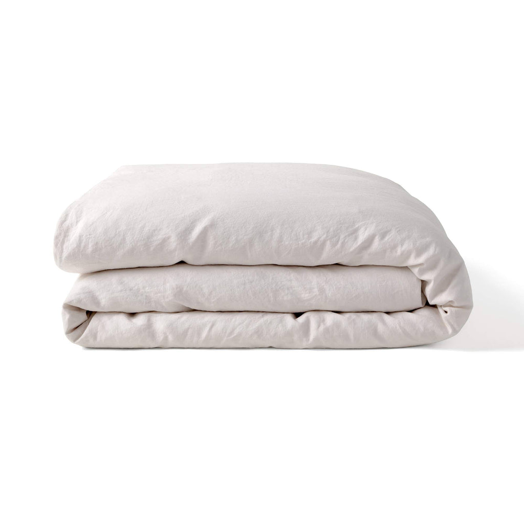 King Sand Linen Duvet Cover D1722