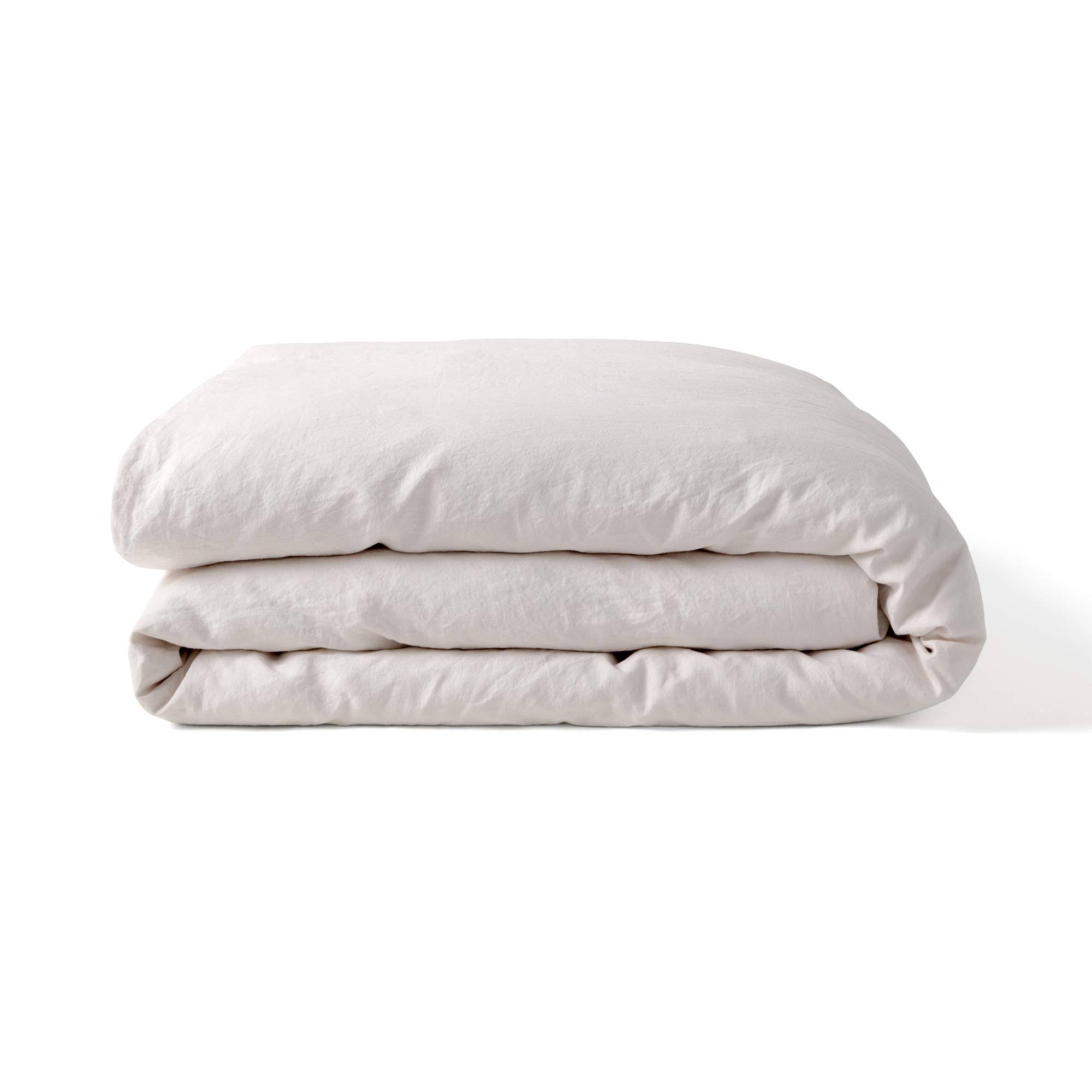 King Sand Linen Duvet Cover D1722
