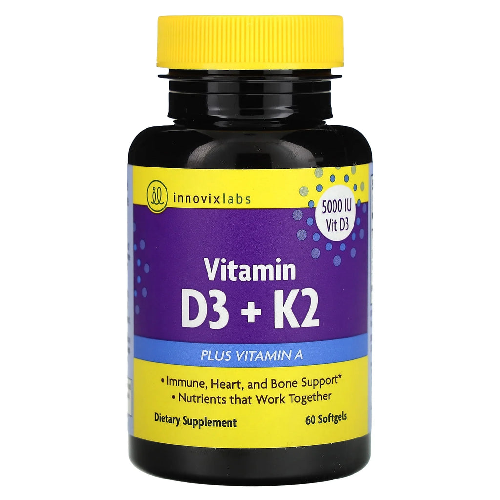 60 Softgels Vitamin D3 K2 N404