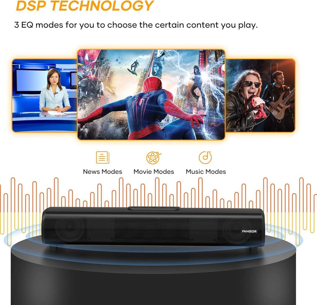 60W 16-Inch Bluetooth Sound Bar J965