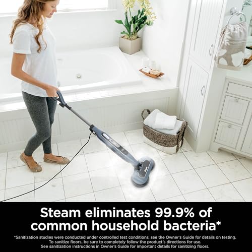 All-in-One Hard Floor Steam Mop with 3 Steam Modes & LED Headlights Y487426