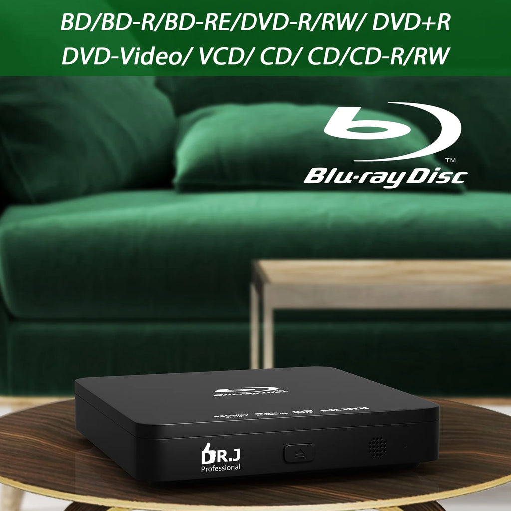 Mini 1080P Blu Ray DVD Player with HDMI U49326