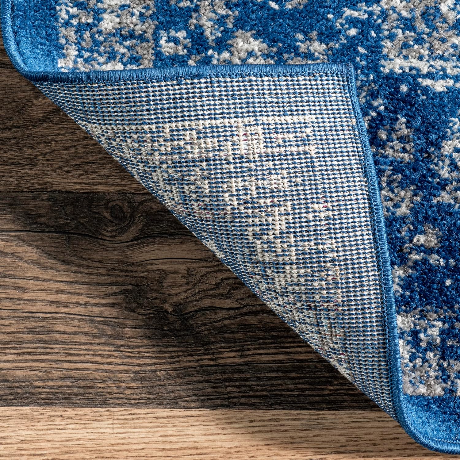 10x14 Dark Blue Area Rug D69150