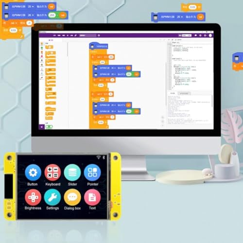 2 Pack 2.8 inch 240X320 TFT Resistive Touchscreen WiFi+BLE Dual Core ESP32 Development Board K426254