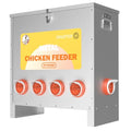 85lbs Metal Poultry Feeder (10-Port) Q4562