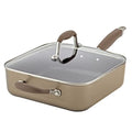 Bronze 4 Quart Hard Anodized Nonstick Saute Fry Pan N71179